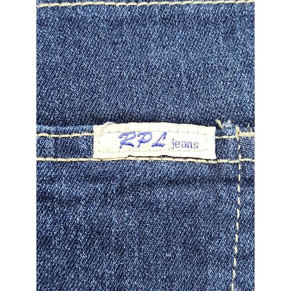 RPL Jeans New York High Rise Skinny Jeans Size 3 Juniors Blue Dark Wash Stretch - Picture 5 of 13